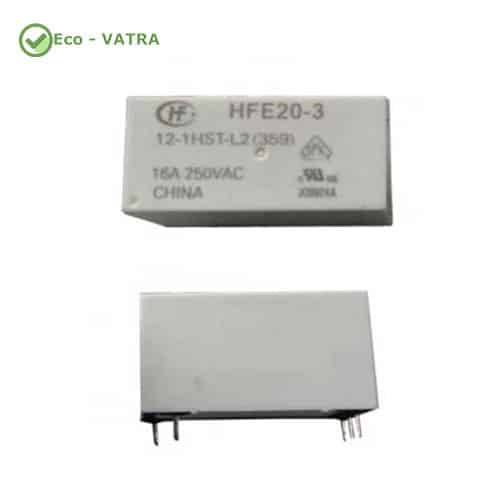 پکیج Through-hole نوع نصب روی برد SMD/SMT ولتاژ سوئیچ 277 ولت مقدار جریان 20 آمپر نوع Miniature ولتاژ سیم پیچ 12 ولت فرم اتصال 1 Form C