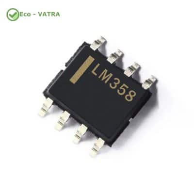 آی‌سی LM358 یک تقویت‌کننده عملیاتی (Op-Amp) دوگانه است
