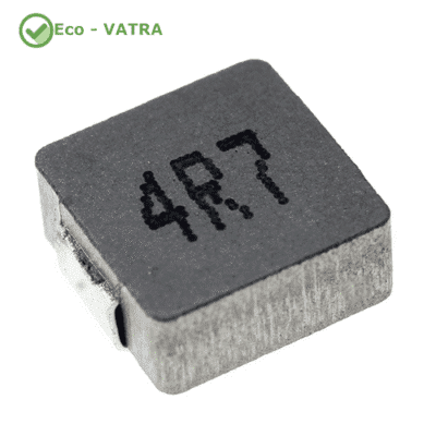 سلف 4.7µH میکروهانری SMD با ابعاد 4×4.5×2 میلی‌متر یک قطعه الکترونیکی پرکاربرد در مدارات تغذیه و فیلترینگ است که وظیفه ذخیره و انتقال انرژی مغناطیسی را بر عهده دارد.