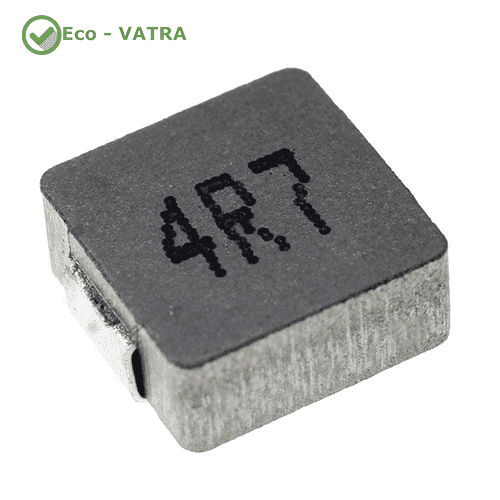 سلف 4.7µH میکروهانری SMD با ابعاد 4×4.5×2 میلی‌متر یک قطعه الکترونیکی پرکاربرد در مدارات تغذیه و فیلترینگ است که وظیفه ذخیره و انتقال انرژی مغناطیسی را بر عهده دارد.