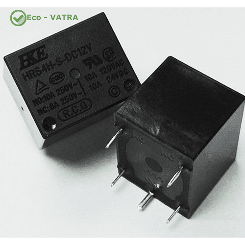 رله HKE پایه میلون 12 ولت 5 پایه 10 آمپر مدل HKE HRS4H-S DC12V