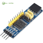 ماژول رابط I2C با تراشه PCF8574 با صرفهجویی در تعداد پایههای موردنیاز و کاهش پیچیدگی سیمکشی، اجازه میدهد تا چندین ماژول یا دستگاه دیگر همزمان روی همان خط I2C کار کنند.