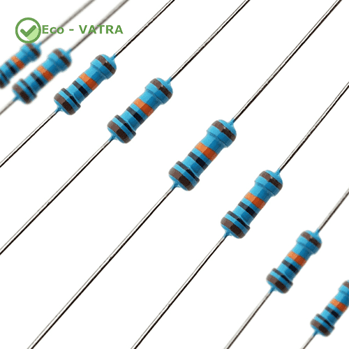 مقاومت 100 کیلو اهم Resistor 100k 1% Dip