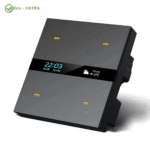کلید هوشمند چهار پل پیانویی Zigbee با نمایشگر مدل M8 PRO