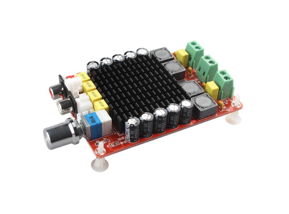 0005 ماژول آمپلیفایر استریو XH-M510 با آیسی TDA7498 توان اسمی 2×100W - Image 1