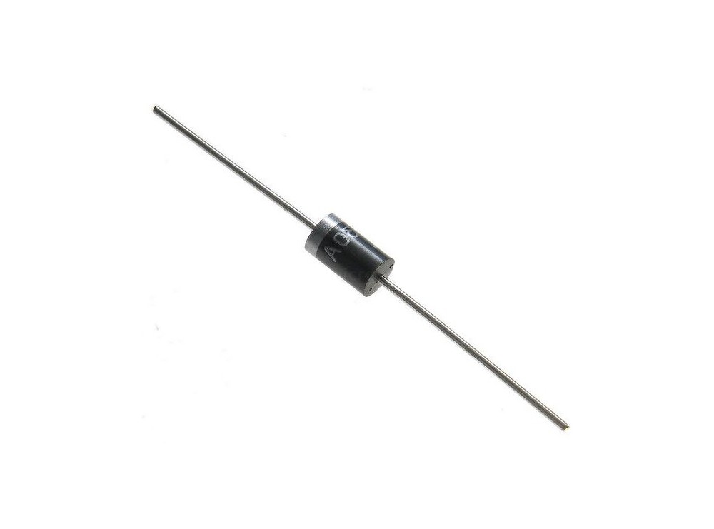 دیود سریع FR107 دیود سریع FR107 پایهدار 1000V 1A پکیج DO-41 - Image 1