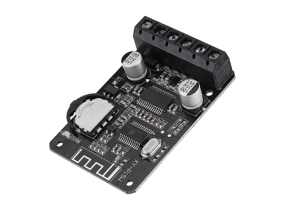 0601 ماژول آمپلی فایر بلوتوثی استریو XY-P15W توان 2×10 تا 2×20 وات - Image 1