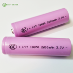 باتری لیتیومی 18650 pointed head 2600mAh