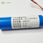 باتری لیتیومی دارای برد محافظ 18650 - 2000mAh - Image 2