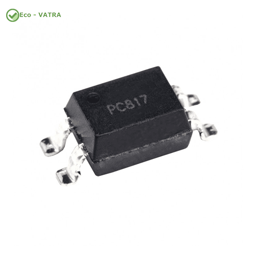 تراشه-اپتوکوپلر-Opto-Coupler-PC817-SMD-پکیج-SMD-4 تراشه اپتوکوپلر Opto Coupler PC817 SMD پکیج SMD-4 - Image 1