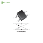 پل دیود Diode MB6S SMD پکیج TO-269AA - Image 3