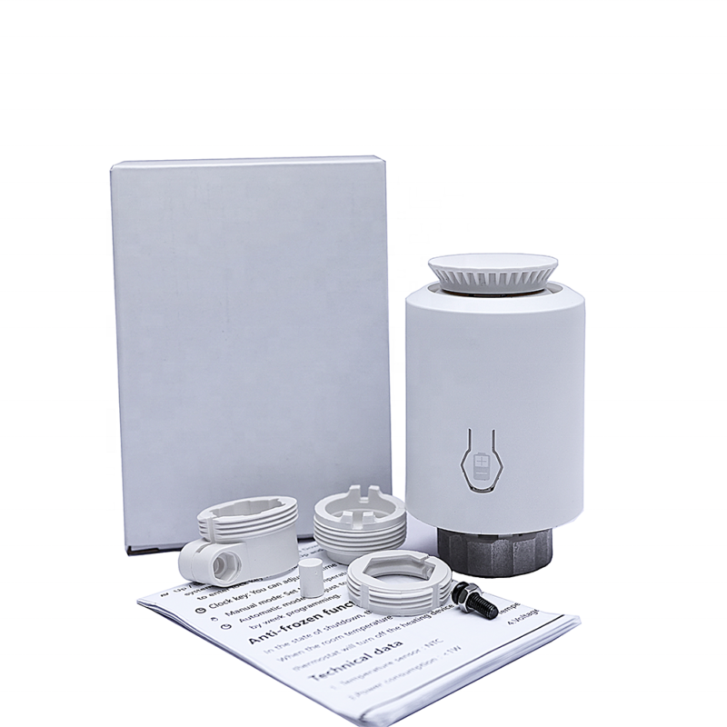 شیر ترموستاتیک هوشمند رادیاتور Tuya مدل GS-ME167 با ارتباط Zigbee 3.0 - Image 2