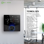 کلید هوشمند ترموستاتیک 2Pipe زیگبی با پیچ تنظیم دما-Tuya-Zigbee - Image 2