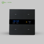 کلید چهار پل هوشمند TUYA دارای نمایشگر ZigBee مدل M8 PRO - رنگ مشکی - Image 2