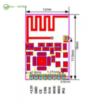 ماژول Mini NRF24L01 همراه با SMD wireless - تصویر 3