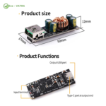ماژول فست شارژ QC4.0 - QC3.0 با خروجی USB Type-C - تصویر 5