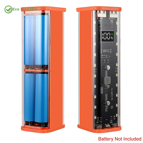 کیس شفاف پاوربانک فست شارژ مدل BQ-S18PD ظرفیت 20000mAh