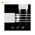 کیس پاوربانک 20000mAh با ورودی Type-C و micro USB و دو خروجی USB مدل W8 - تصویر 6