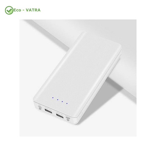 کیس پاوربانک 20000mAh با ورودی Type-C و micro USB و دو خروجی USB مدل W8