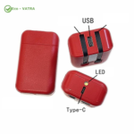 کیس پاوربانک با ورودی Type-C دو خروجی USB دارای کابل مدل KH-810 - تصویر 7